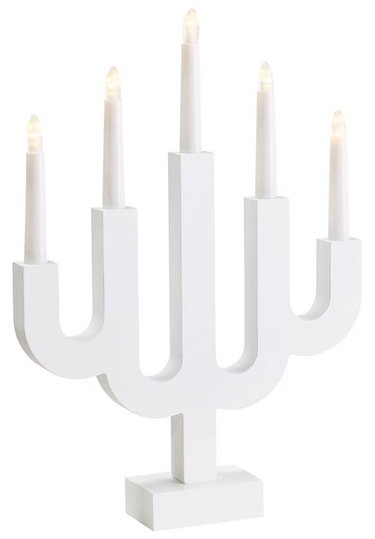 Karácsonyi dekoráció LED BJORKAN 42 cm Fehér