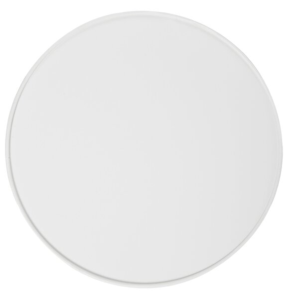 Magasított virágállvány SOLDANELLA Fém 35 cm Fehér