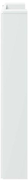 VidaXL Fejtámla LED -es lámpákkal Fehér 100 x 16,5 x 103,5 cm Faanyag