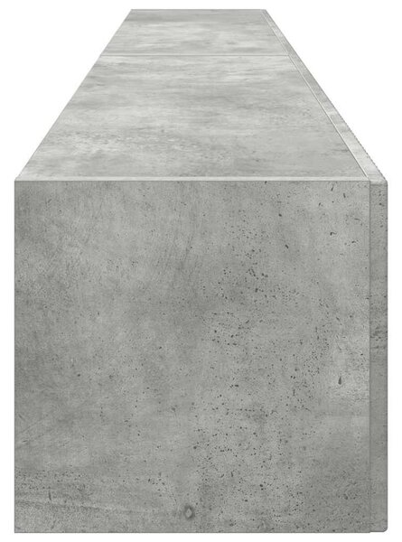 VidaXL TV Fali Szekrény 2 pcs Beton 98 x 31 x 29,5 cm Faanyag