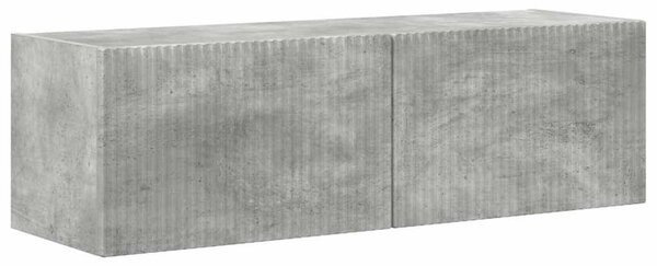 VidaXL TV Fali Szekrény 2 pcs Beton 98 x 31 x 29,5 cm Faanyag