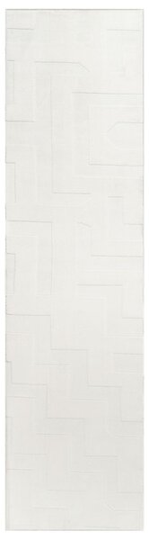 Szőnyeg GINGERA Törtfehér 80 x 300 cm