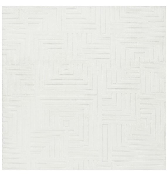 Szőnyeg TAMIREL Törtfehér 160 x 160 cm