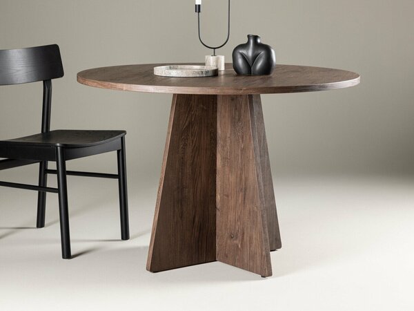 Asztal Dallas 4451, 75cm, Barna