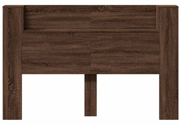 VidaXL Fejtámla polcokkal Barna Tölgy 160 x 16,5 x 103,5 cm Faanyag