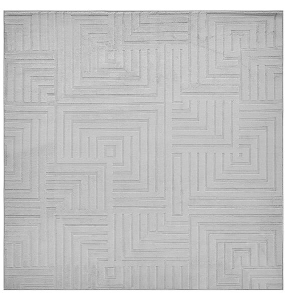 Szőnyeg TAMIREL Szürke 160 x 160 cm