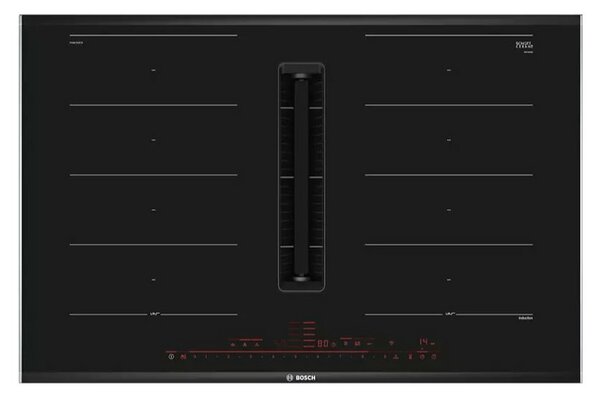 Bosch PXX875D67E Beépíthető indukciós főzőlap beépített páraelszívóval
