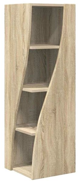 VidaXL Sarokszekrény Fehér 32x32x102cm Faanyag