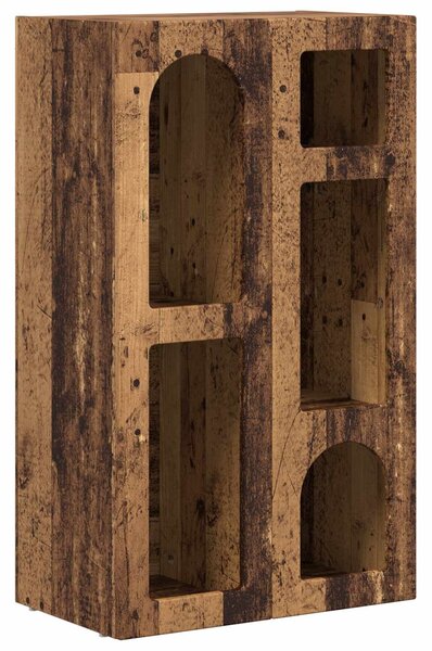 VidaXL Széf Öreg fa 59 x 35 x 100,5 cm Faanyag