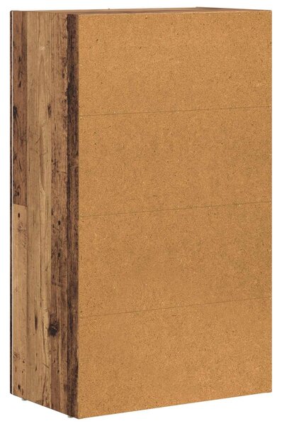 VidaXL Széf Öreg fa 59 x 35 x 100,5 cm Faanyag