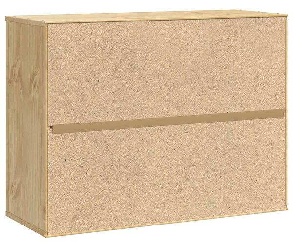 VidaXL Cabinet SKI Mézes Barna 80 x 32 x 60 cm Tömör fenyőfa