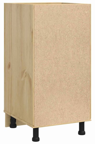 VidaXL Cabinet fiókkal tárolóval Méz 40 x 46 x 81,5 cm Tömör fenyőfa