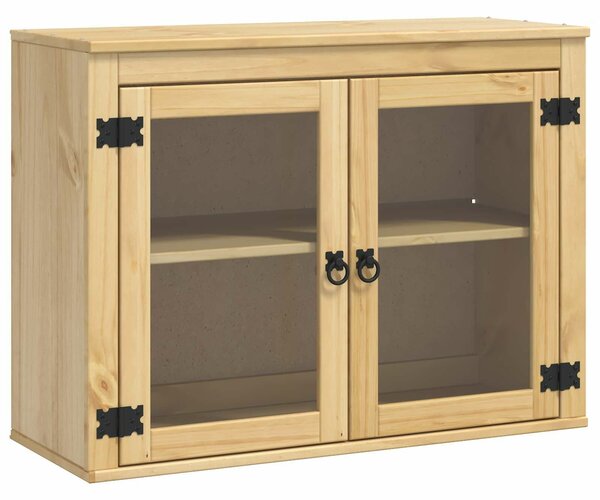 VidaXL Cabinet SKI Mézes Barna 80 x 32 x 60 cm Tömör fenyőfa