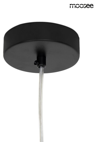 MOOSEE Alure Oval 120 Modern Üvegbúrás Függőlámpa Fekete