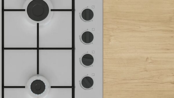 Bosch PBP6B5K80H Serie 2 Beépíthető gázfőzőlap