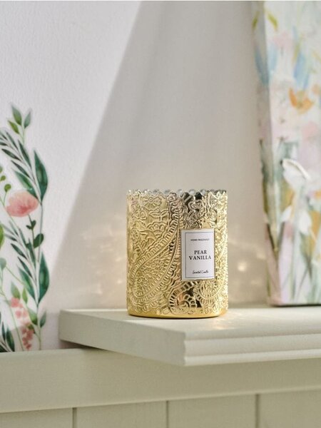 Sinsay - Illatos gyertya Pear Vanilla - arany