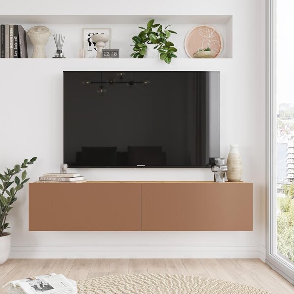 TV asztal/Szekrény France 10 (atlanti fenyő + tégla)