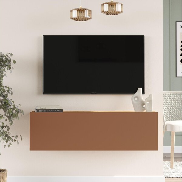 TV asztal/Szekrény France 12 (atlanti fenyő + tégla)