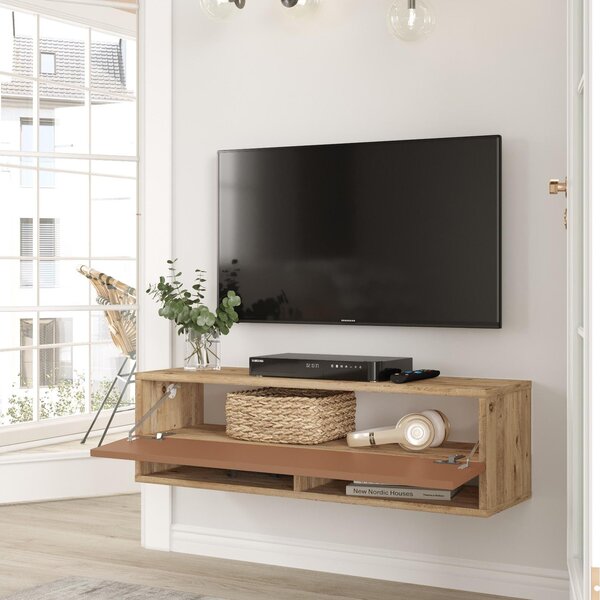 TV asztal/Szekrény France 13 (atlanti fenyő + tégla)
