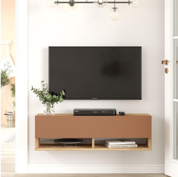 TV asztal/Szekrény France 13 (atlanti fenyő + tégla)