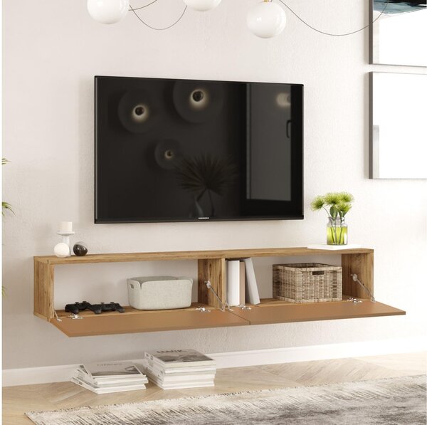TV asztal/Szekrény France 8 (atlanti fenyő + tégla)