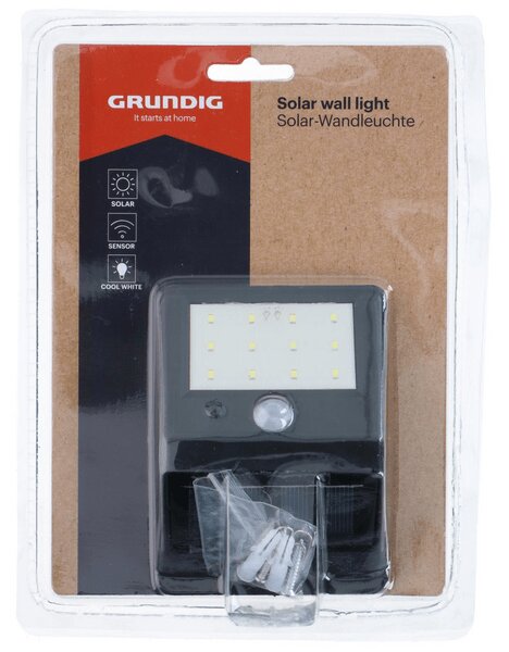 Grundig Solar fali lámpa, alkonykapcsolós