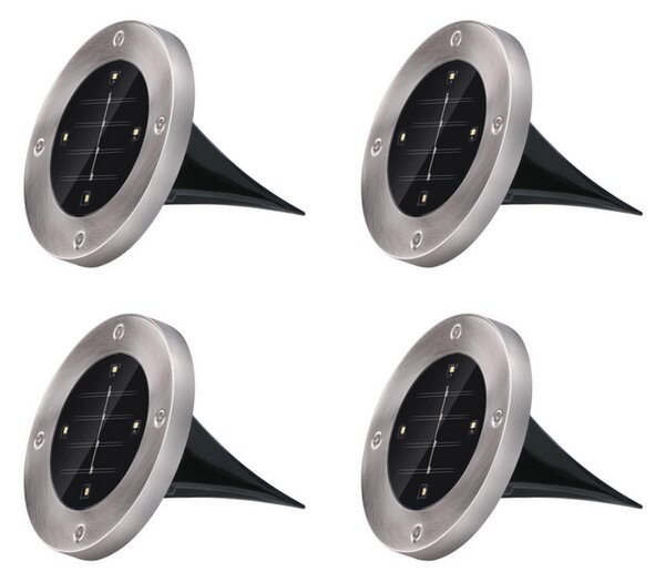 Grundig Solar leszúrható kerti spot lámpa, 4 db