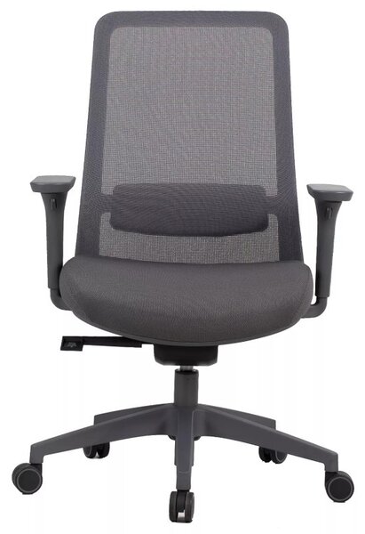 Q-718 Ergonomikus Hálós Forgószék Szürke
