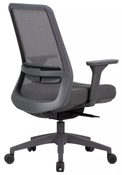 Q-718 Ergonomikus Hálós Forgószék Szürke