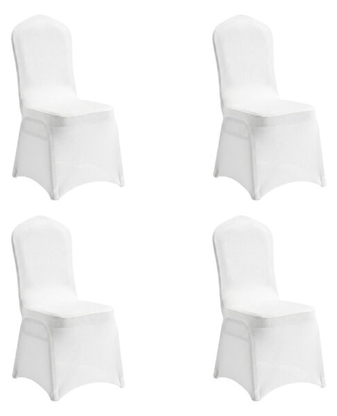 SHP Wedding Banketti Székszoknya Szett Elasztikus Fehér 4 db-os