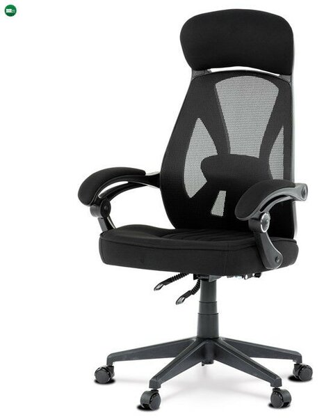 Fekete Hálós Irodai Szék, Hinta Mechanikával. KA-Y309 BK