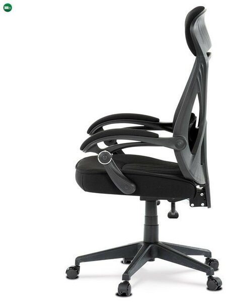 Fekete Hálós Irodai Szék, Hinta Mechanikával. KA-Y309 BK
