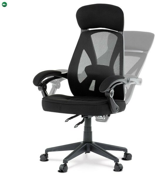 Fekete Hálós Irodai Szék, Hinta Mechanikával. KA-Y309 BK