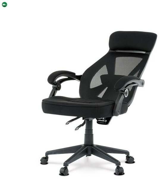 Fekete Hálós Irodai Szék, Hinta Mechanikával. KA-Y309 BK