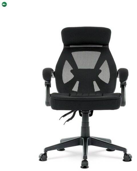 Fekete Hálós Irodai Szék, Hinta Mechanikával. KA-Y309 BK