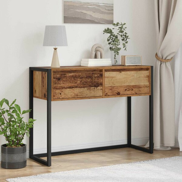Végasztal Öreg fa 100 x 36 x 75 cm Szerelt Fa