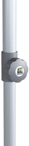 Kettler EASY PUSH napernyő 200×200 cm – UV 50+, vízálló, világosszürke