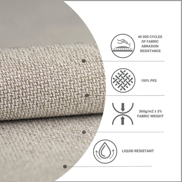 Bézs ágyneműtartós boxspring ágy 160x200 cm Novento – Maison de Rêve