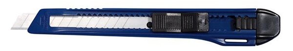 Univerzális kés, 9 mm, WEDO Ecoline, kék (UW045)
