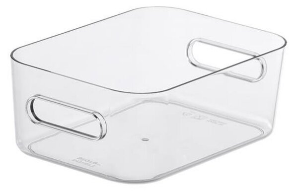 Műanyag tárolódoboz, 1,5 liter, SMARTSTORE Compact Clear S, átlátszó (CSDSMART06)