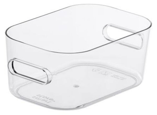 Műanyag tárolódoboz, 0,6 liter, SMARTSTORE Compact Clear XS, átlátszó (CSDSMART02)