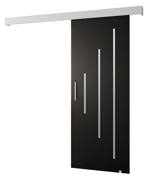 Tolóajtó 70 cm Slavdro 3 (matt fekete + matt fehér)