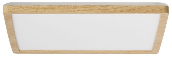 LED mennyezeti lámpa TIVORA Távirányítóval Dimmer funkcióval Világosbarna