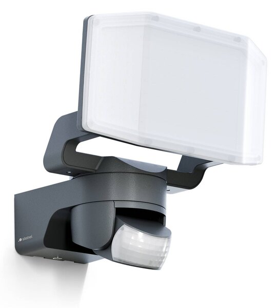 STEINEL XLED Protect S LED kültéri fali reflektor, antracit színben, Fekete, Műanyag, Modern