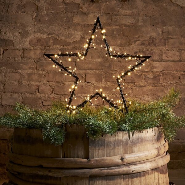 Karácsonyi fény dekoráció Spiky - Star Trading