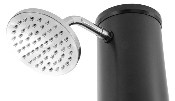 Napelemes zuhany G21 Raven 40 l, fekete