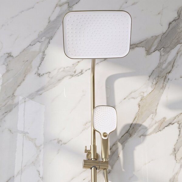 Zuhanyszett PREMIUM Rea Como M1 Brush Gold
