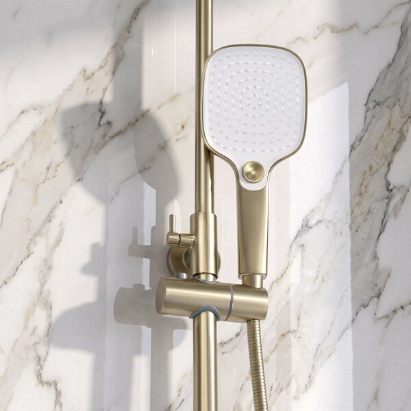 Zuhanyszett PREMIUM Rea Como M1 Brush Gold
