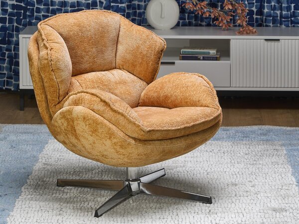 Fotel Houston 1958, Kárpit, 81x80x84cm, Sárga