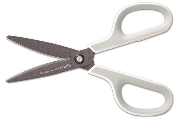 Olló, általános, 17,5 cm, PLUS Fitcut Curve (PLUS35056)
